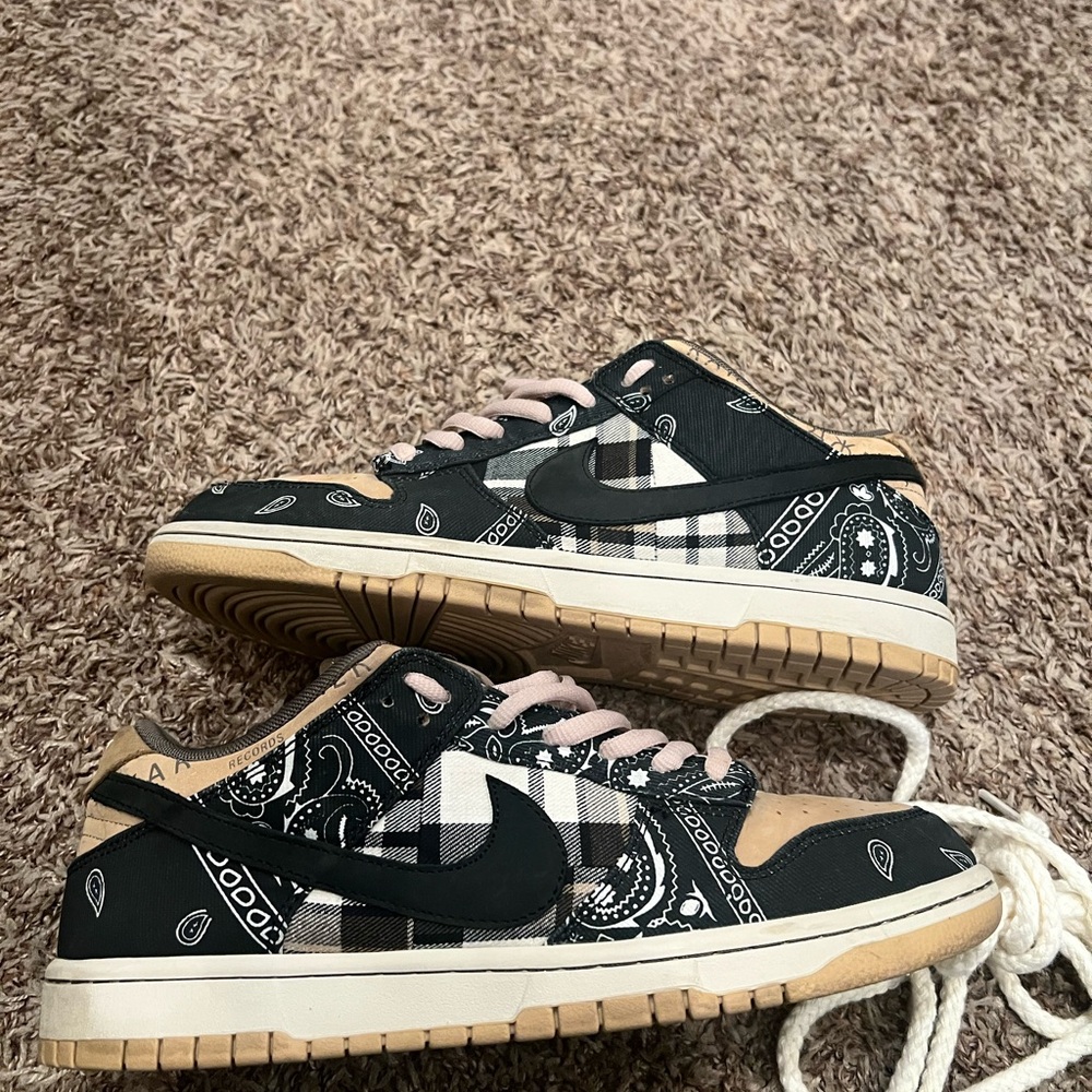 Travis Scott Nike SB have extra laces no box